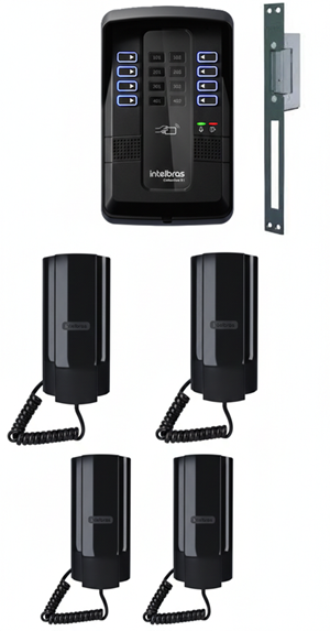 Portero electrónico para departamentos - Combo