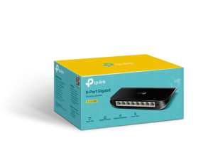 Switch TP-Link TL-SG1008D8 puertos Gigabit impresionante 10/100/1000