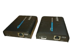 Extensor HDMI  KVM 120 metros sobre cable de red UTP/STP